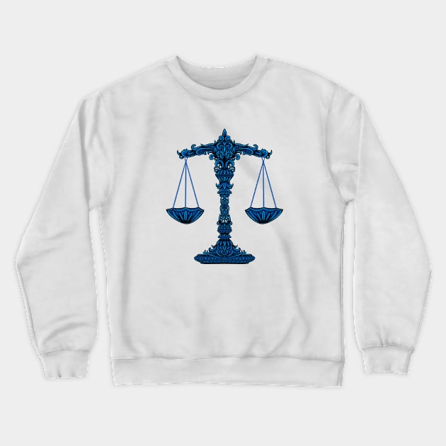 Libra Merch Crewneck Sweatshirt by suryas